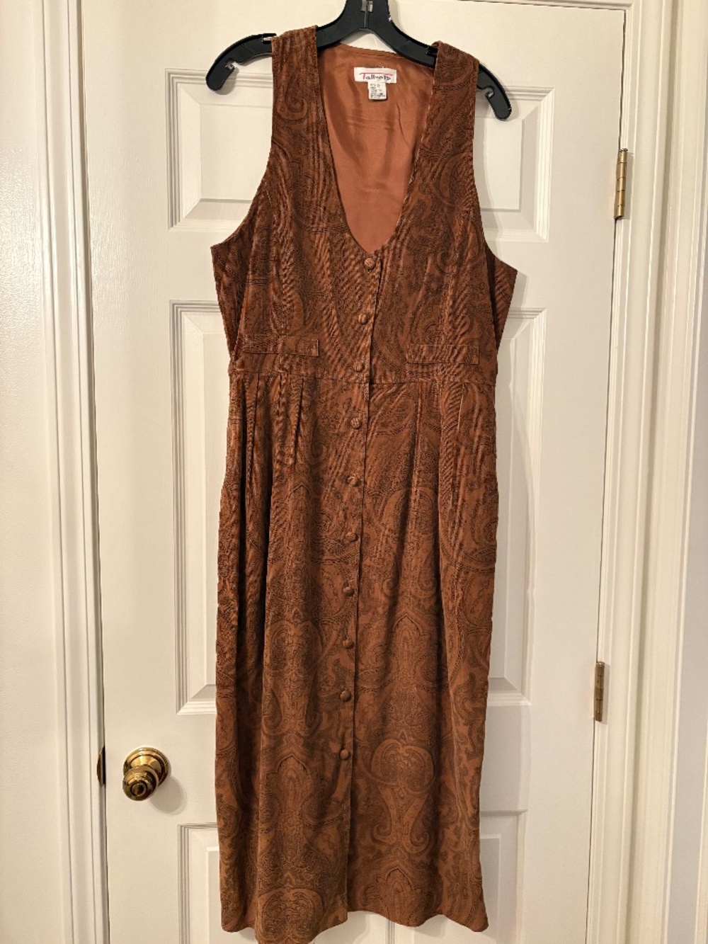 Talbots size 12 adorable corduroy jumper